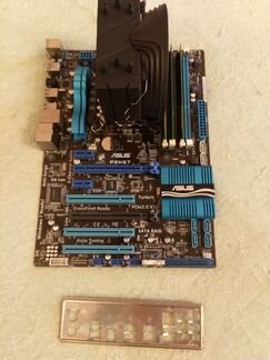 Комплект Xeon E3-1270 и asus P8H67