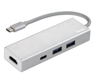 USB-хаб USB-C Hama Aluminum