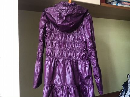 Плащ, утеплённый флисом. Рост 140