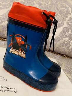Сапоги резиновые Spider man