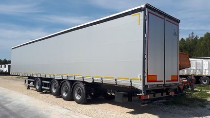 4-осный шторный полуприцеп 16,5 м 2020г