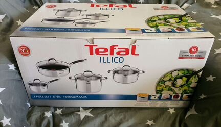 Набор посуды Tefal illico 8 предметов (G701S874)