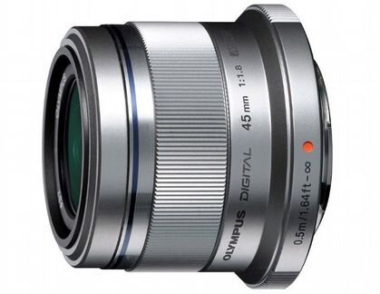 Olympus 45mm f/1.8 Silver новый в упаковке ростест