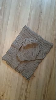 Комплект шапка+шарф