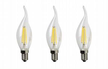 Светодиодная лампа VKlux BK-14W7CF30 Edison DIM 3 шт