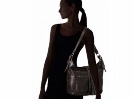 Женская кожаная сумка crossbody Born