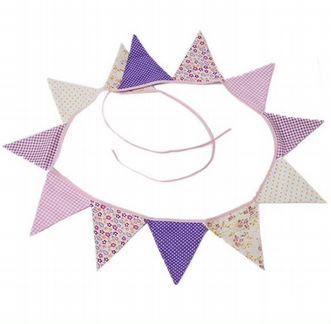 Гирлянда-флажки ситец