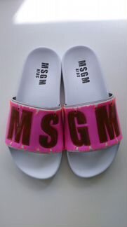 Стильные шлепки msgm 34 р-р
