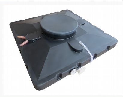 Бак для душа 200 л. с подогревом плоский