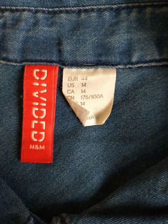 Джинсовая рубашка H&M