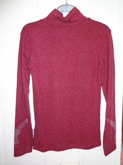 Детская водолазка со стразами. Рост 140