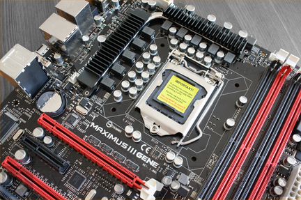1156 maximus generation III от asus + i7 875K