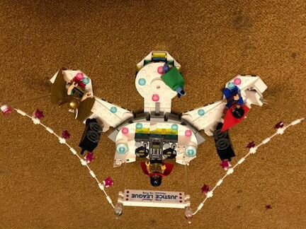 Lego конструктор Вечеринка Лиги справедливости