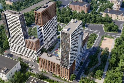 3-к квартира, 78 м², 6/27 эт.