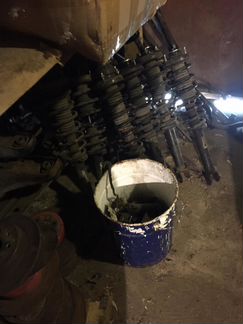 Эпика шевроле задний амортизатор в сборе