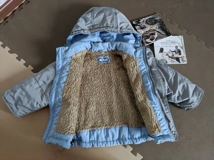 Теплая зимняя курточка 92-98р