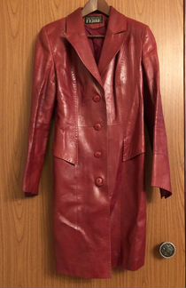 Плащ кожаный gianfranco ferre оригинал