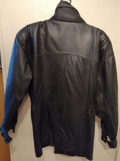 Кожаная куртка мужская