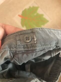 Вельветовые брюки Zara р.110