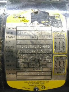 Электродвигатель baldor