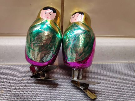 Ёлочные игрушки СССР