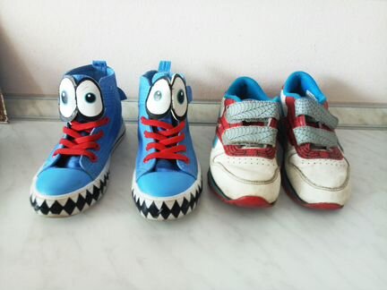 Высокие кеды hm, кроссовки Reebok spider-man