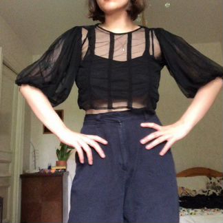 Блуза-топ zara