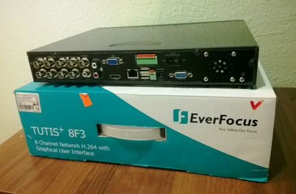 Видеорегистратор EverFocus tutis+ 8F3
