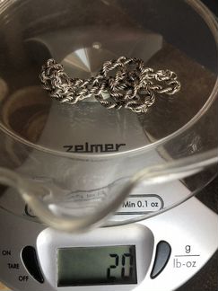 Цепочка серебряная