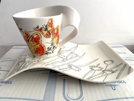 Пара 0.25L Villeroy & Boch Caffe Animals 4193