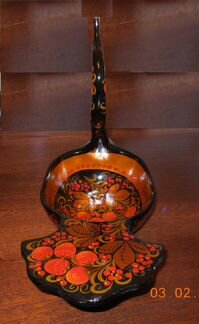 Хохлома Лебедь