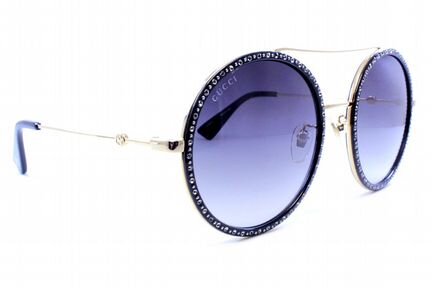 Солнцезащитные очки Gucci Round Black New 2019