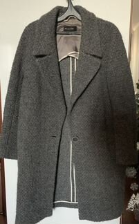 Пальто шерстяное massimo dutti