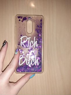 Чехол на Xiaomi Redmi Note 4 с блестками