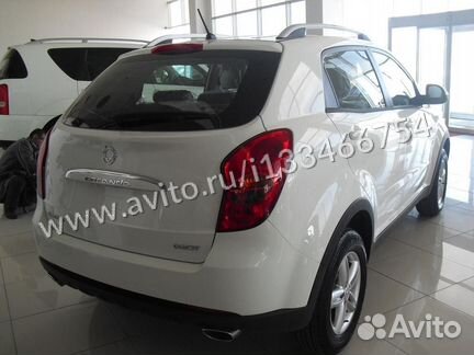Рейлинги (дуги) на SsangYong Actyon 2011 - нв