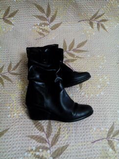 Ботильоны кожа