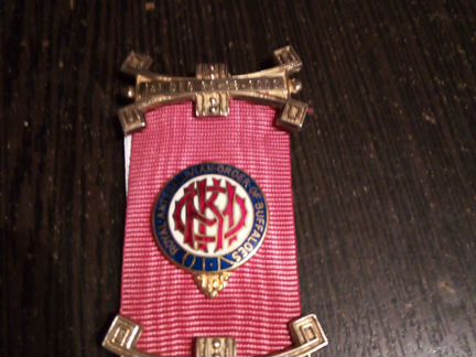 Медаль маонская серебро