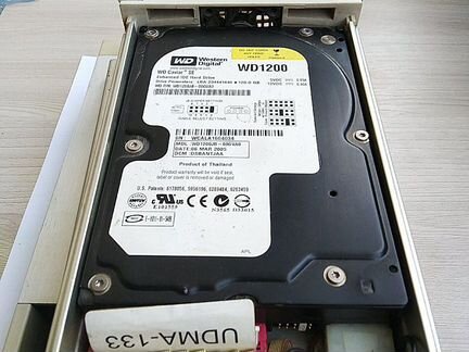 Жесткий диск WD 120 Gb (б/у)