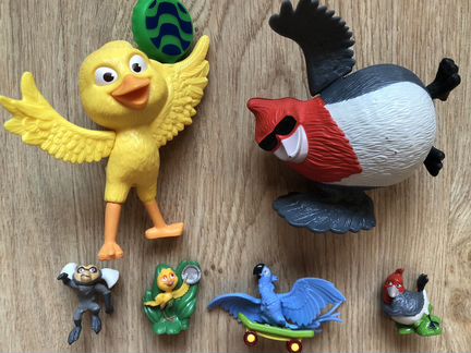 Игрушки из Чупа Чупс, Хеппи Мил и Киндера