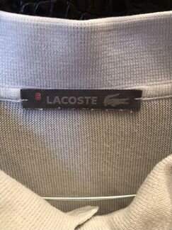 Мужское поло Lacoste с длинным рукавом