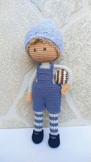 Куколка Футболист (ручная работа)