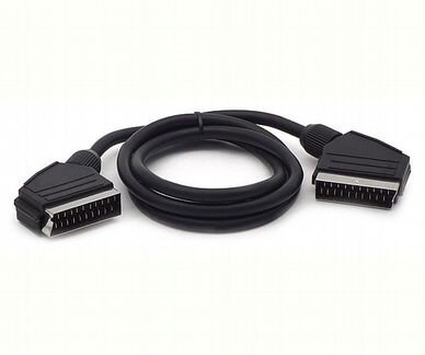 Кабель scart-scart Новый 1 м