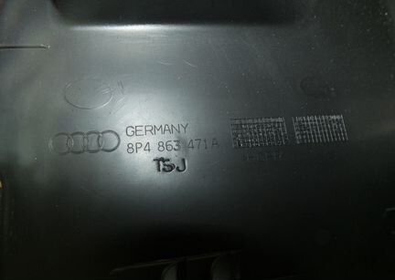 Накладка задней панели Audi A3 08-13г Ауди