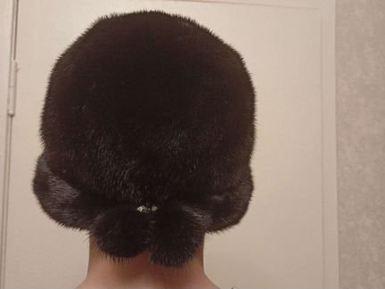 Шапка норковая женская новая