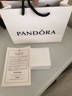 Серьги Pandora новые