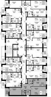 2-к квартира, 58.7 м², 3/17 эт.