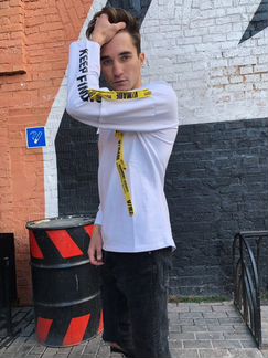 Свитшот - yuan / Кастом / Белый / дизайнерский