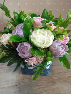 Букет из мыла 