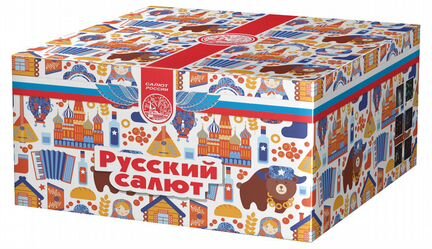 Салют Русский 100 залпов