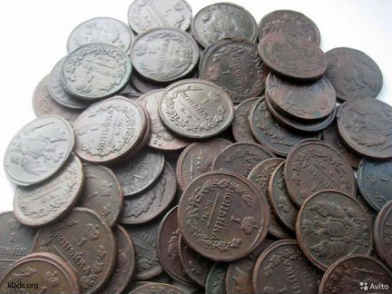 Клады и монеты из меди и серебра